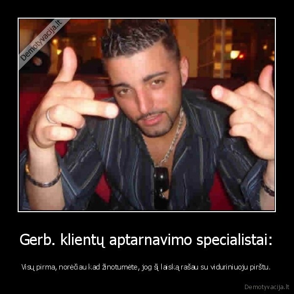 Gerb. klientų aptarnavimo specialistai: