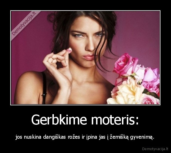 Gerbkime moteris: