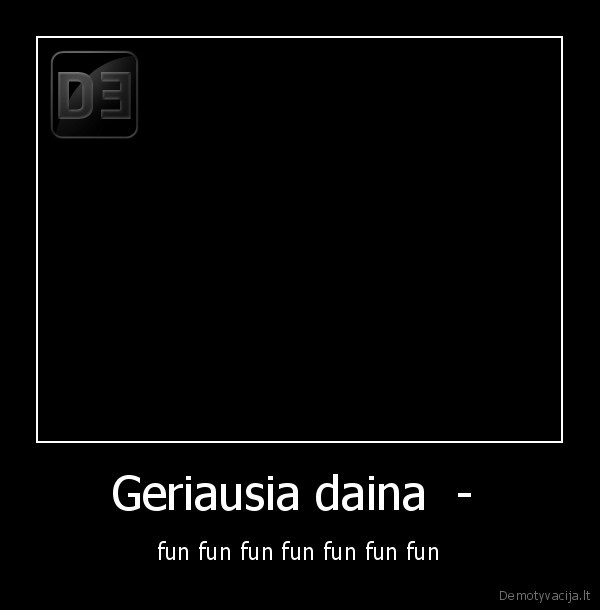 Geriausia daina  - 