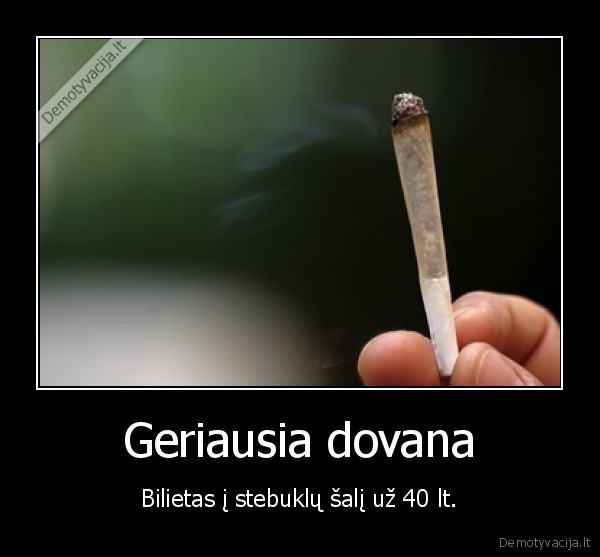 Geriausia dovana