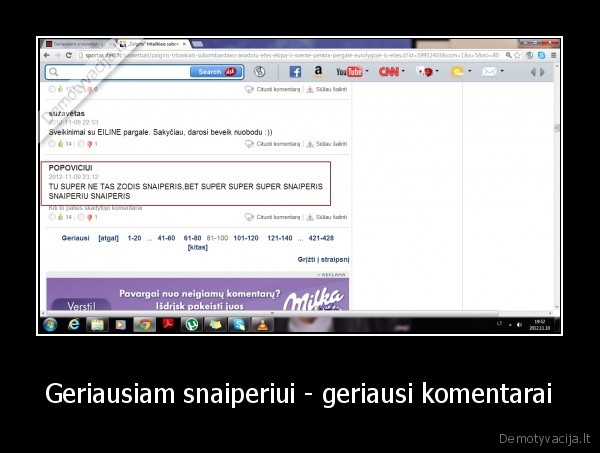 Geriausiam snaiperiui - geriausi komentarai