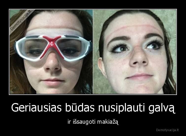 makiazas,budas,isplauti,galva