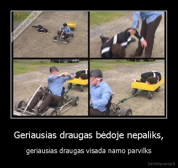 draugas,girtas,vezti,namo,priekaba