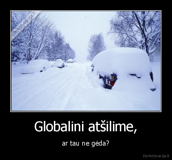 Globalini atšilime,