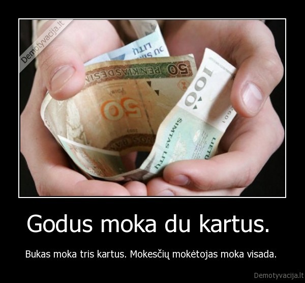 Godus moka du kartus. 