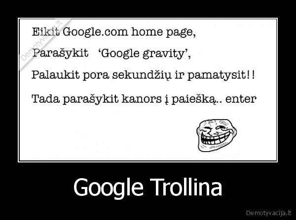 Google Trollina