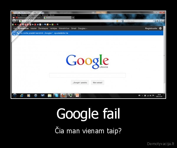 Google fail