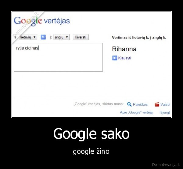 Google sako