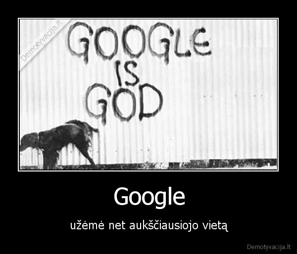 google,dievas