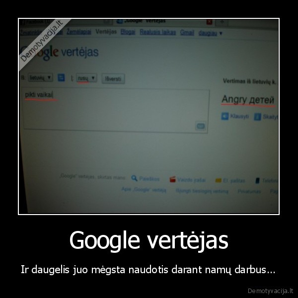 google,vertejas,namu, darbai