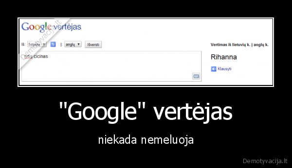 &quot;Google&quot; vertėjas