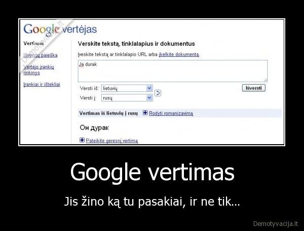 Google vertimas