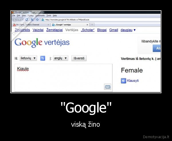 google, blet, valdo