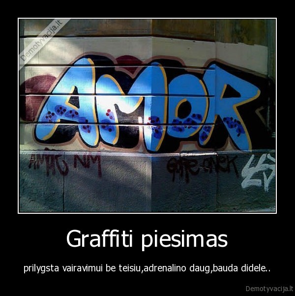 Graffiti piesimas