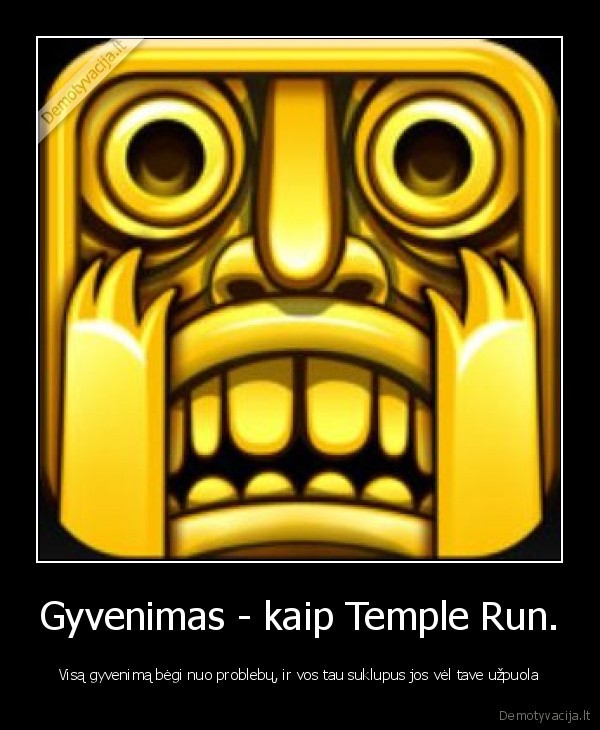 temple, run