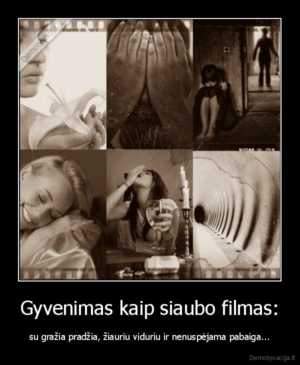 Gyvenimas kaip siaubo filmas: