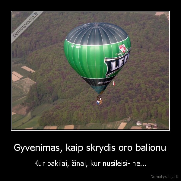 gyvenimas, skrydis, oro, balionas, pakilai, nusileisi