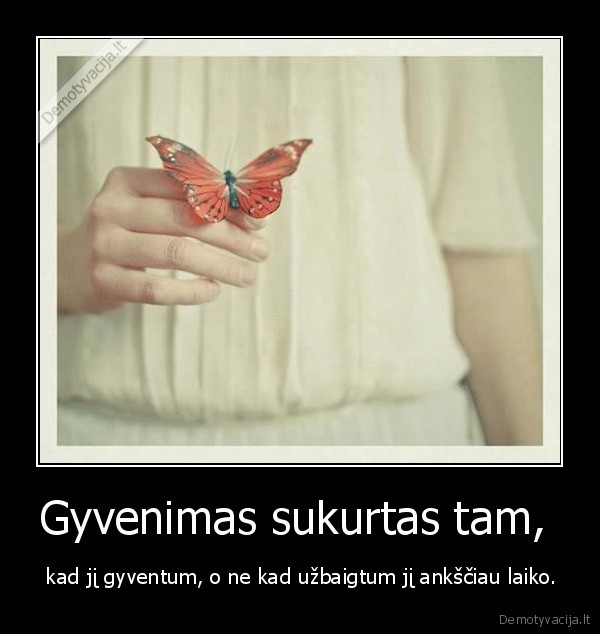 Gyvenimas sukurtas tam, 