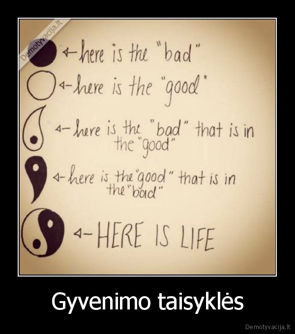 Gyvenimo taisyklės