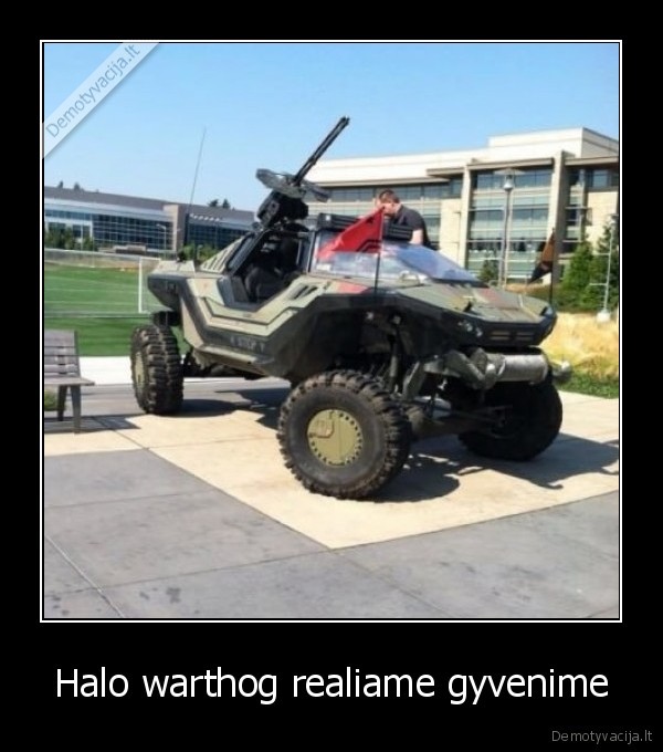 Halo warthog realiame gyvenime