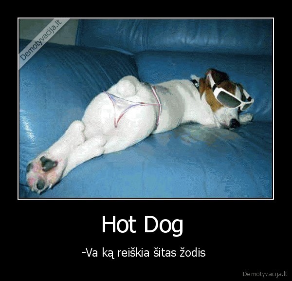 hot, dog