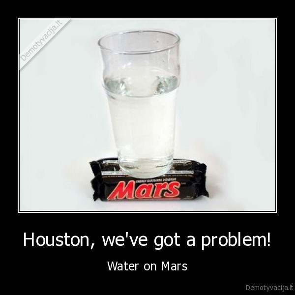 Houston, we've got a problem!