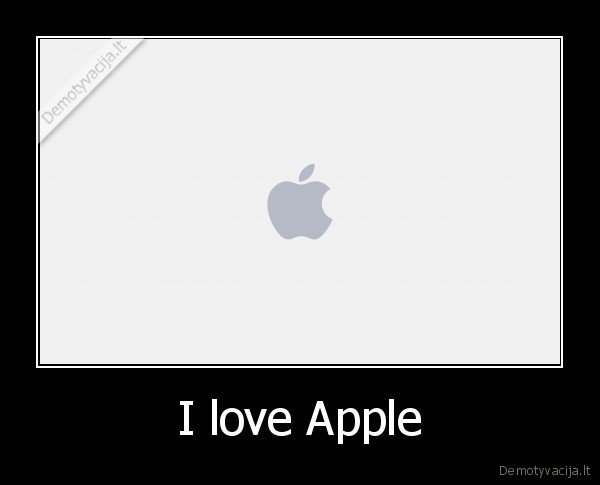 I love Apple