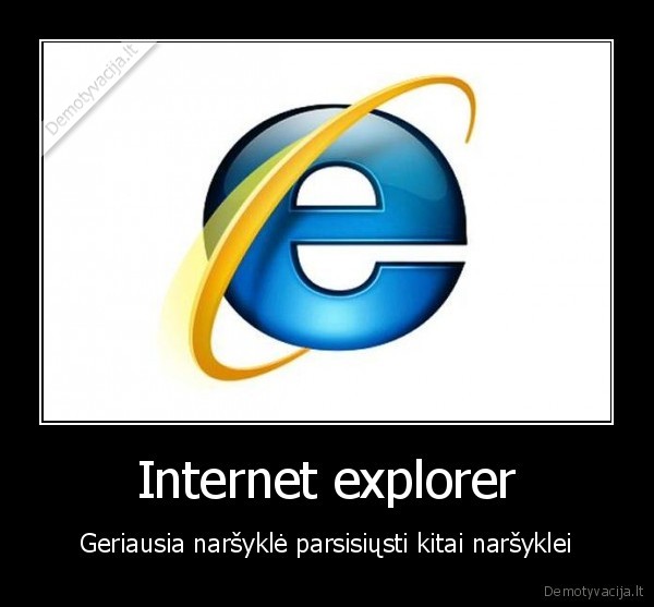 Internet explorer