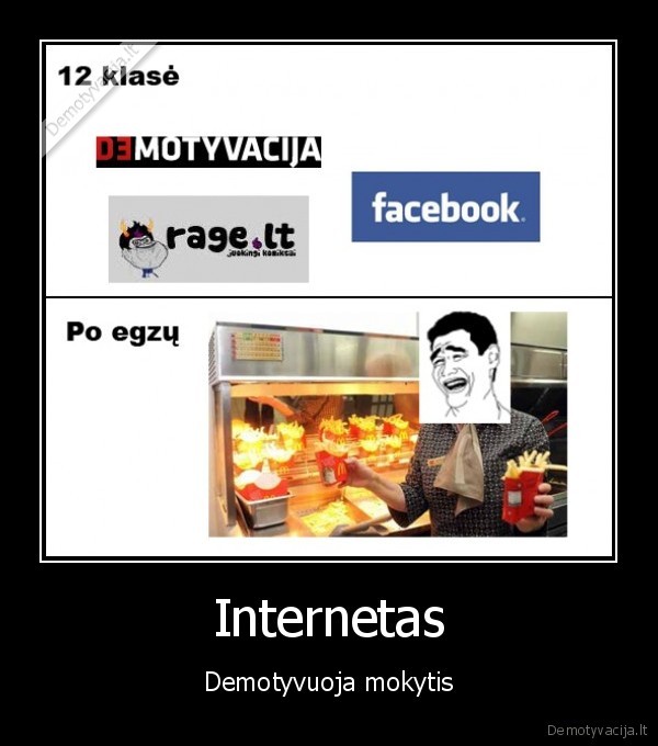 internetas,facebook,demotyvacija,rage