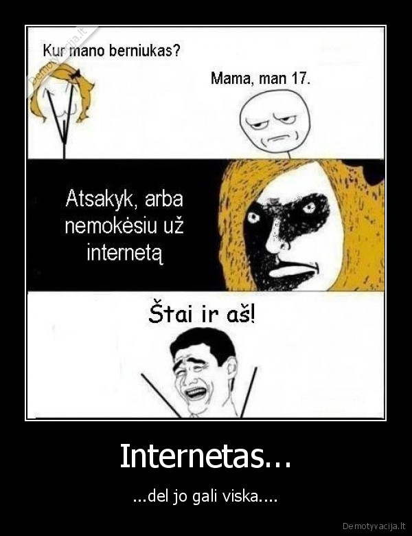 Internetas...