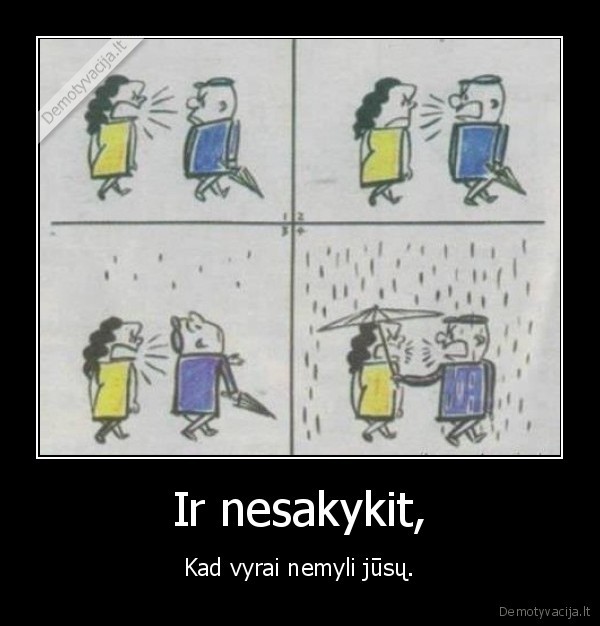 Ir nesakykit,