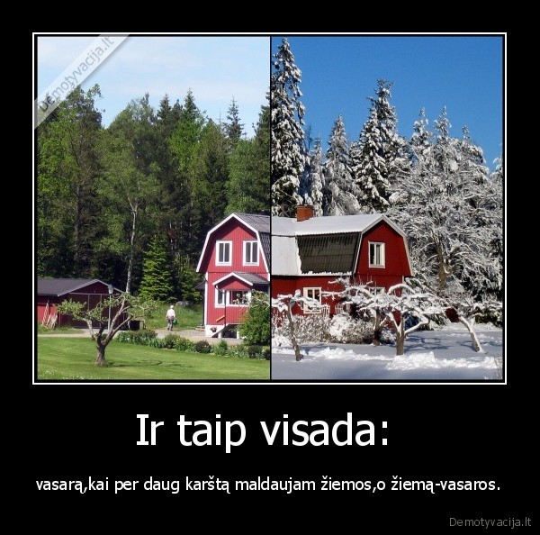 Ir taip visada: 