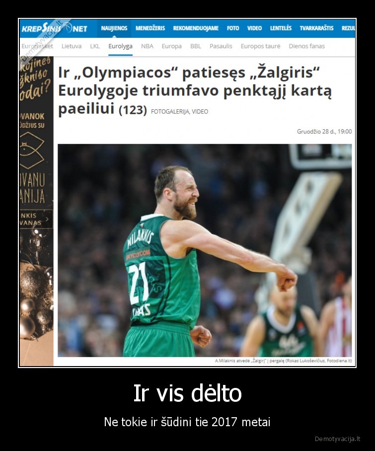 zalgiris,pergale