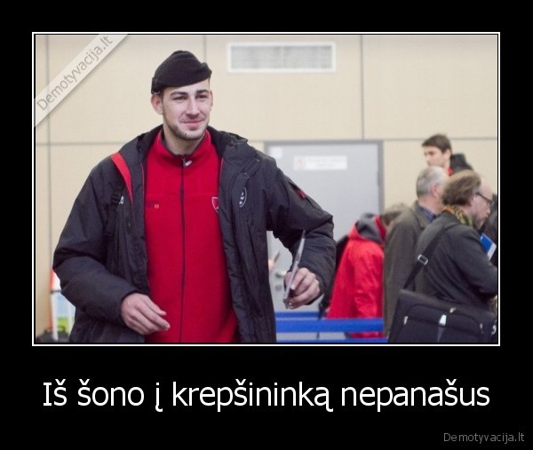 Iš šono į krepšininką nepanašus