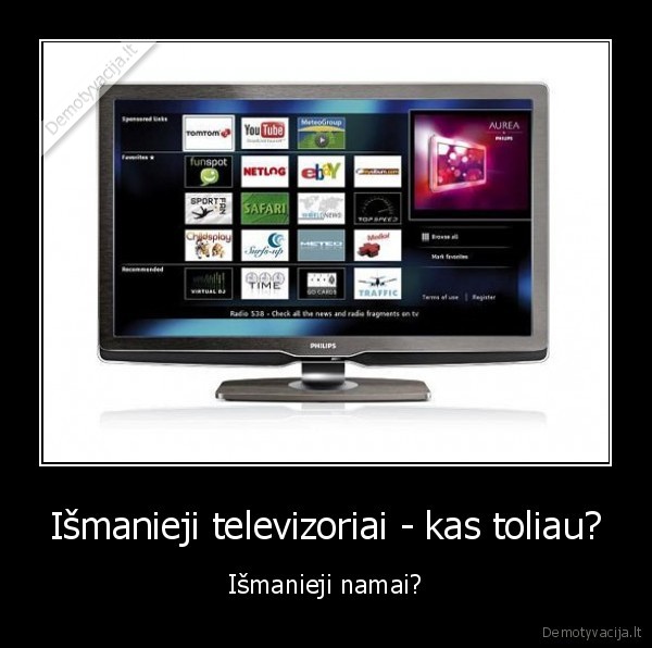 Išmanieji televizoriai - kas toliau?