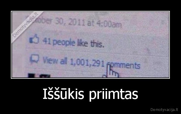 Iššūkis priimtas