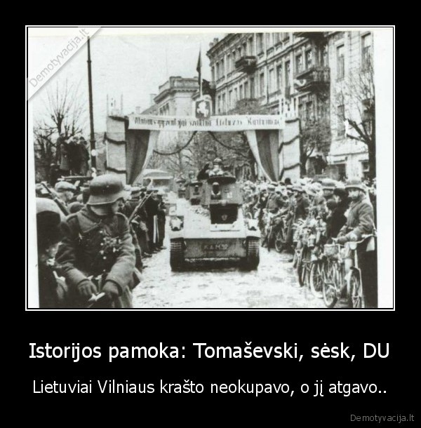 vilnius, lenkai, tomasevskis