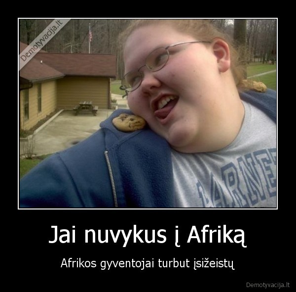 Jai nuvykus į Afriką