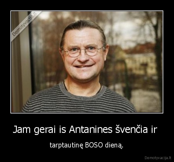 Jam gerai is Antanines švenčia ir 