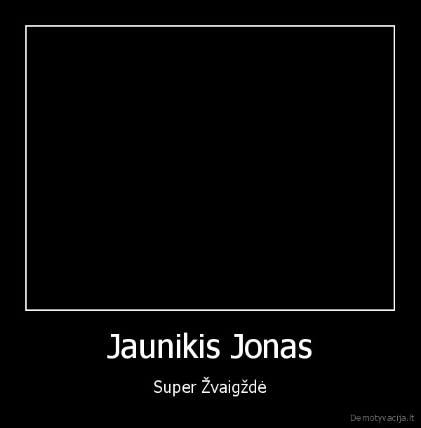 jaunikis, jonas