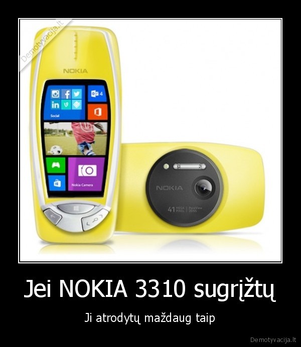 nauja, nokia, 3310,legendinis, telefonas,ismanioji, nokia