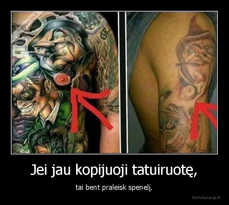 tatuiruote,kopijavimas,wtf