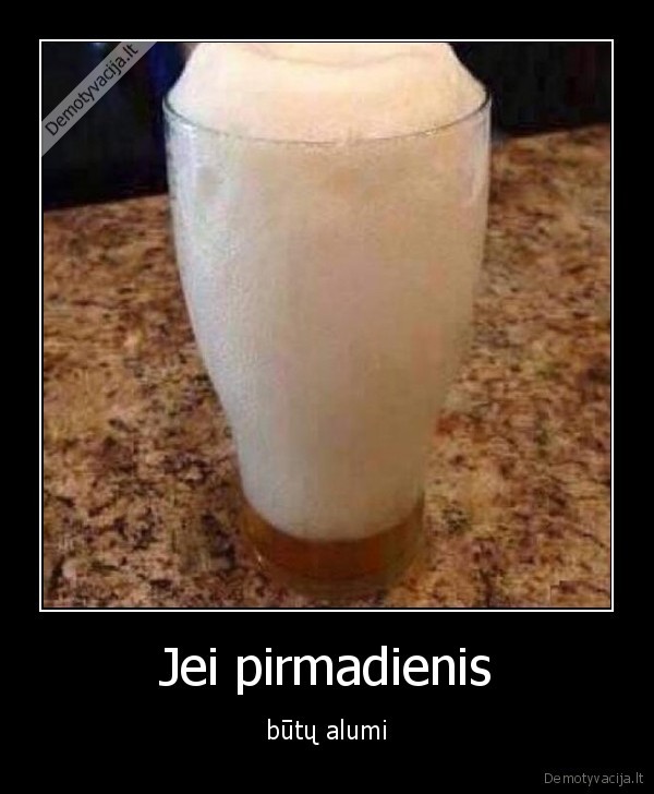 alus,pirmadienis