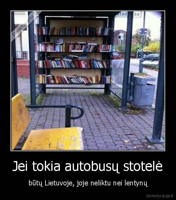 Jei tokia autobusų stotelė