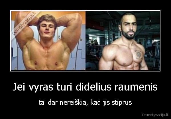 vyras,raumenis