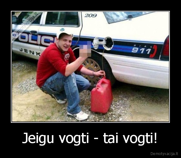 Jeigu vogti - tai vogti!