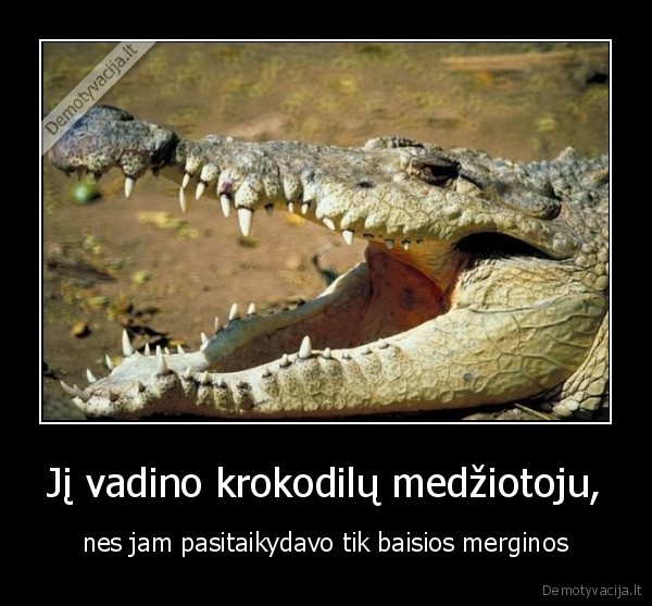 Jį vadino krokodilų medžiotoju,