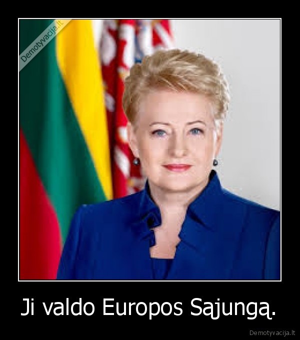 Ji valdo Europos Sąjungą.