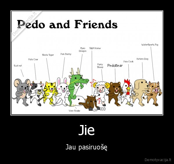 pedobear, and, friends