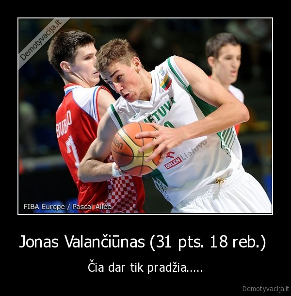 krepsinis, jonas, valanciunas